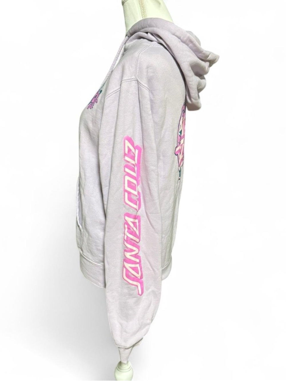Santa Cruz Purple Hoodie Medium Skate Graphic Logo Pullover Streetwear Skater - Picture 4 of 6
